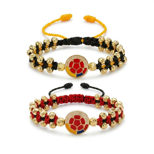 PULSERA COLOMBIA - VIBRA TRICOLOR
