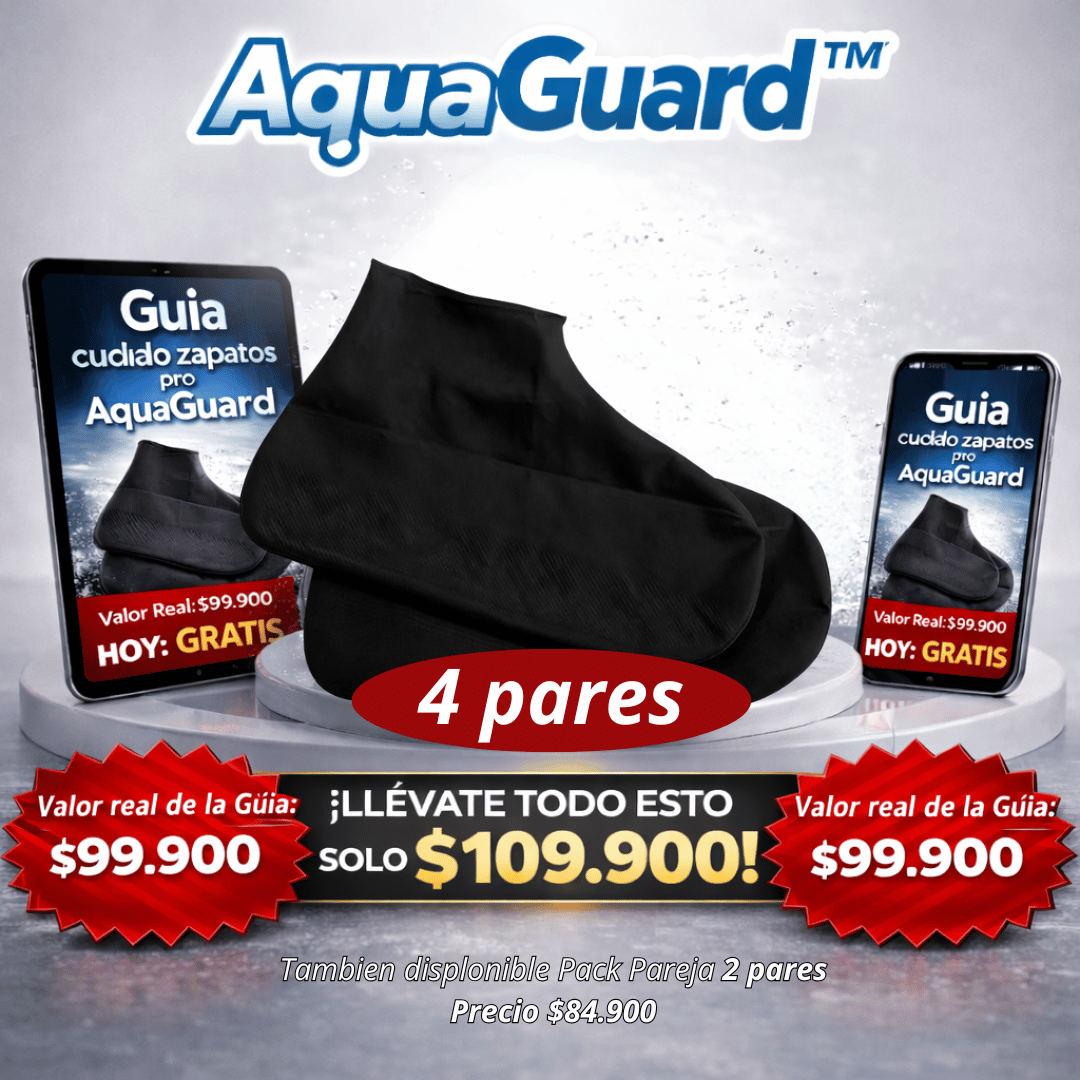 Combo AquaGuard® Elite: Paga 2 y lleva 4 + Regalo Exclusivo🎁